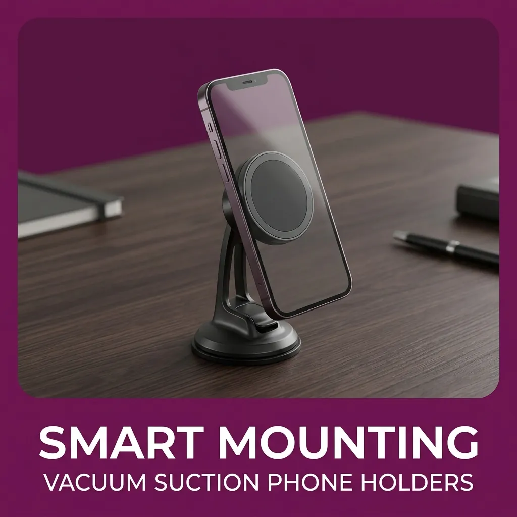 Vacuum Suction Phone Mounts